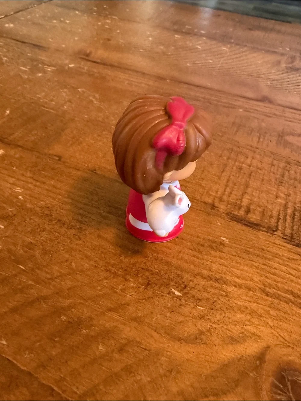Fisher Price Little People Mia with bunny as is